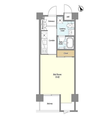ガーデン原宿の物件間取画像